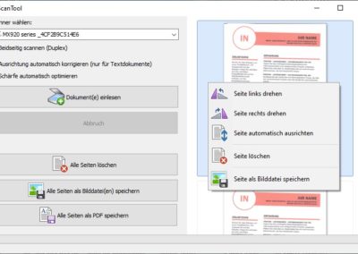 ScanTool - Scannen als PDF