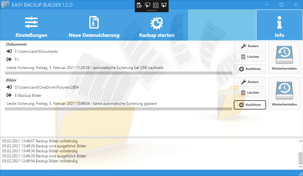 Backup Windows Backup Windows