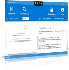 Texterkennung PDF Texterkennung PDF