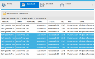 Software News, Blog 10 Pressemeldung: Serienmail mit Outlook – Personal Office Mailer
