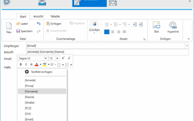 HTML Serienmail erstellen